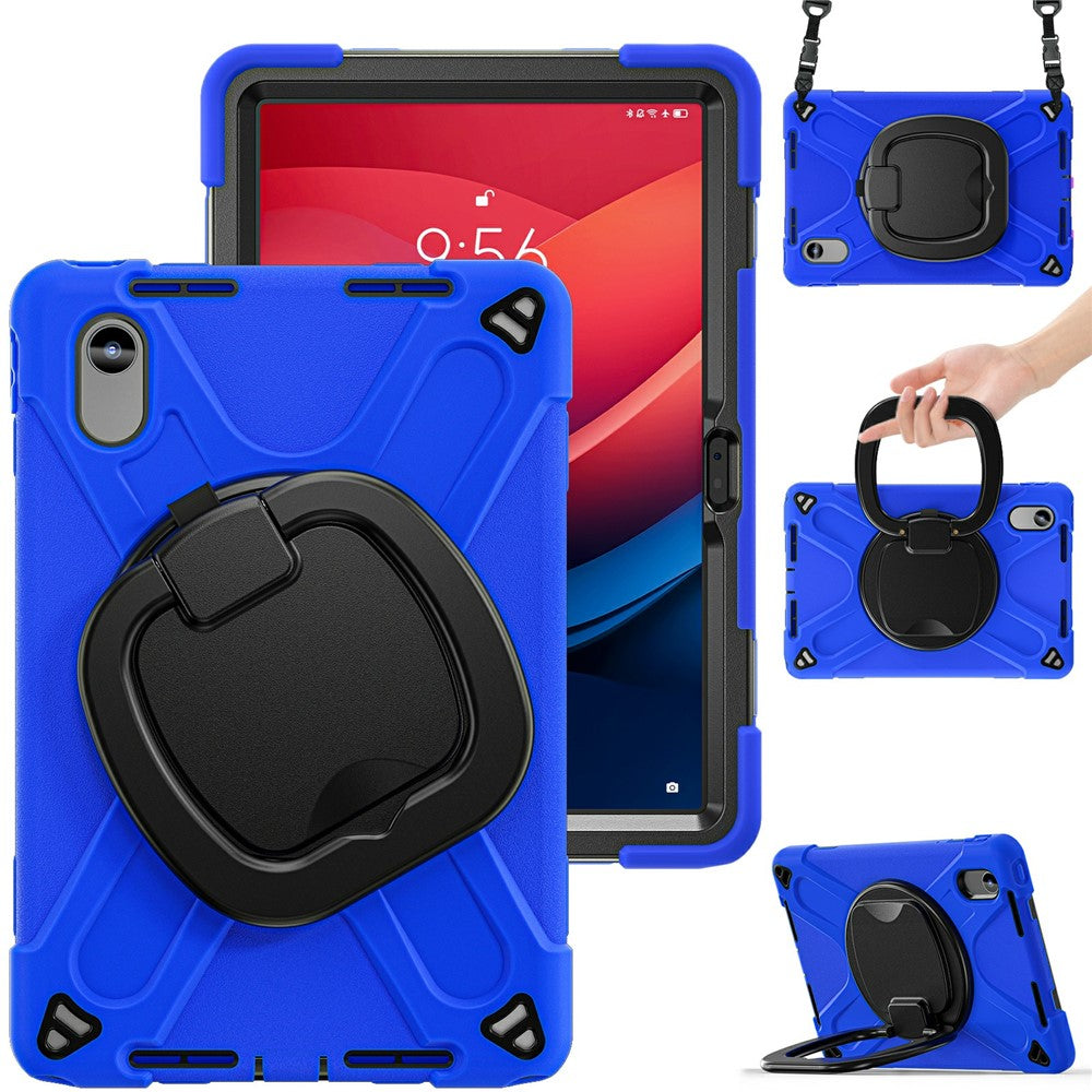 Støttecover med rem til Motorola Moto Pad 60 Neo / Moto Pad (2026) / Lenovo Pad 11 2025 / 2024 / Tab K11 Gen 2 / Idea Tab / K11 / P11 Gen 2 / M11