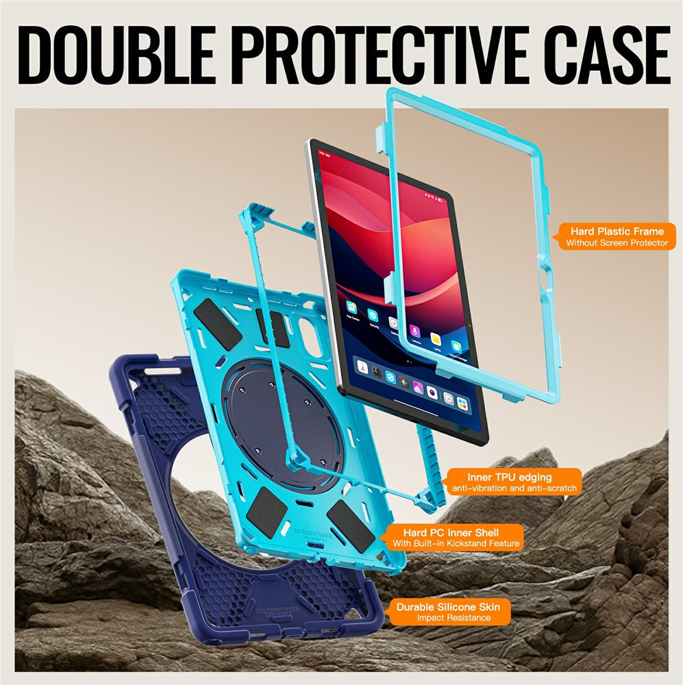 Standeretui til Motorola Moto Pad 60 Neo / Moto Pad (2026) / Lenovo Pad 11 2025 / 2024 / Tab K11 Gen 2 / Idea Tab / K11 / P11 Gen 2 / M11-tablet