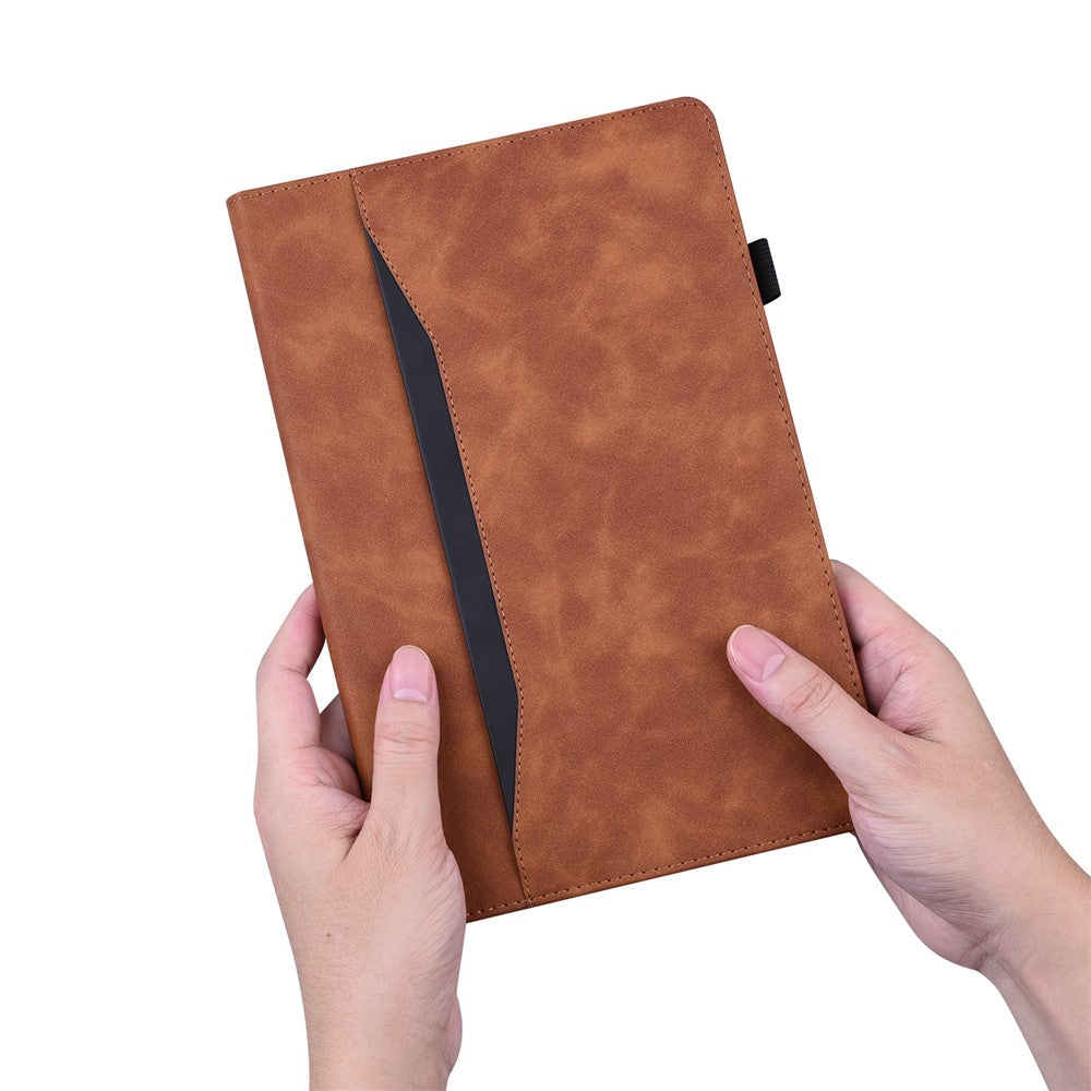 For Lenovo Xiaoxin Pad 2025 TB365FC Case PU Leather Protective Folio Tablet Cover with Card Holder