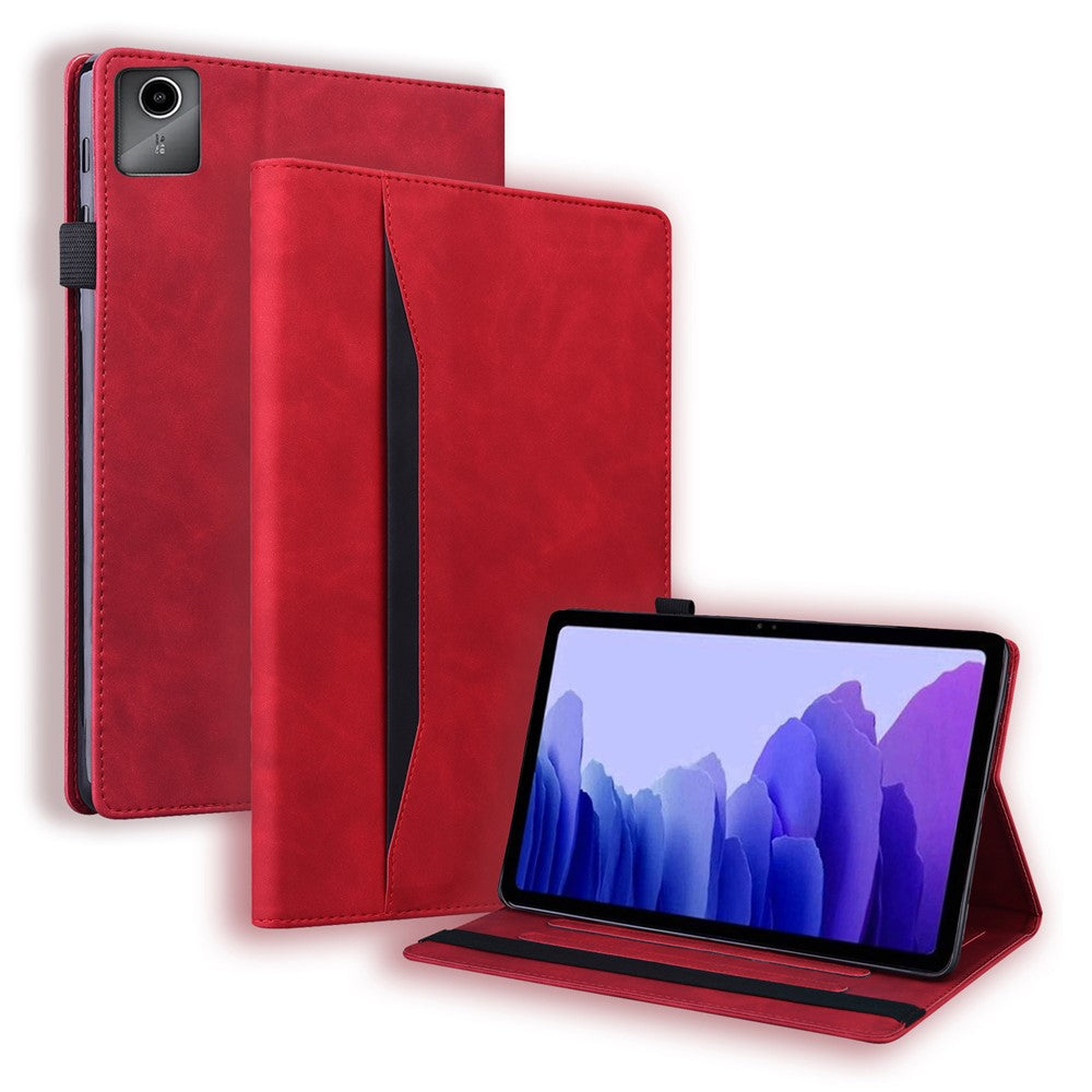 For Lenovo Xiaoxin Pad 2025 TB365FC Case PU Leather Protective Folio Tablet Cover with Card Holder