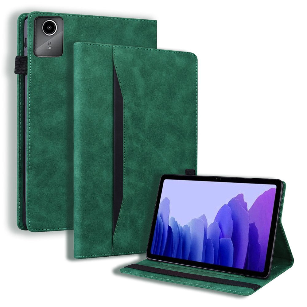 For Lenovo Xiaoxin Pad 2025 TB365FC Case PU Leather Protective Folio Tablet Cover with Card Holder