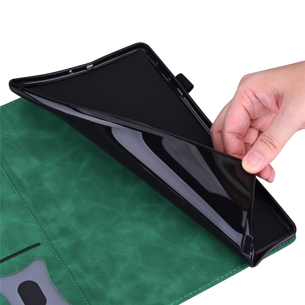 For Lenovo Xiaoxin Pad Pro GT TB710FU, FE Case PU Leather Protective Folio Tablet Cover with Card Holder