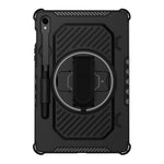Kickstand Case for Samsung Galaxy Tab S10 FE / S10 Lite / S9 FE / S9 / S8 / S7 PC + TPU Shockproof Tablet Cover with Hand Strap / Pen Slot