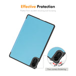 ENKAY HAT PRINCE For Xiaomi Redmi Pad 2 11 Trifold Stand Cover  PU Leather+PC Tablet Case with Auto Wake / Sleep