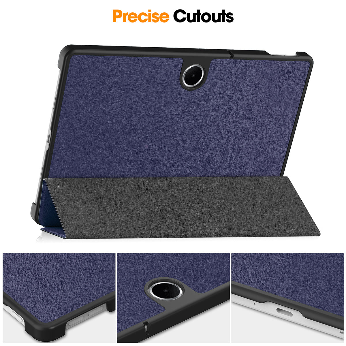 ENKAY HAT PRINCE For Oppo Pad SE Trifold Stand Cover   PU Leather+PC Tablet Case with Auto Wake/Sleep