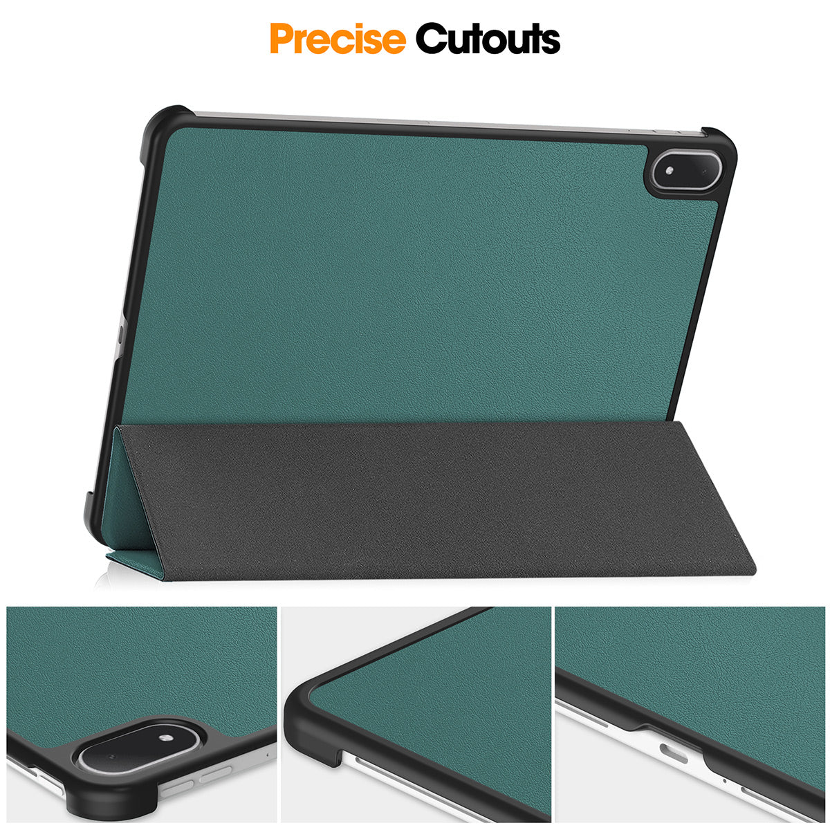 ENKAY HAT PRINCE För OnePlus Pad 2 Pro / OnePlus Pad 3 Trifold Stativfodral PU-läder + PC Surfplatta med Automatisk Väckning/Sömn