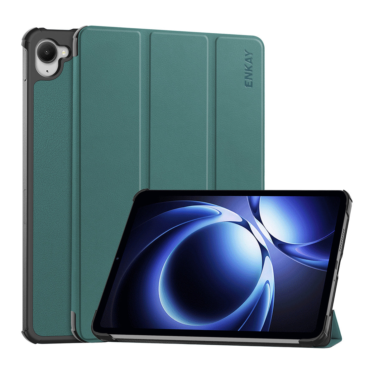 ENKAY HAT PRINCE For Xiaomi Pad Mini / Redmi K Pad Trifold Stand Cover   PU Leather+PC Tablet Case