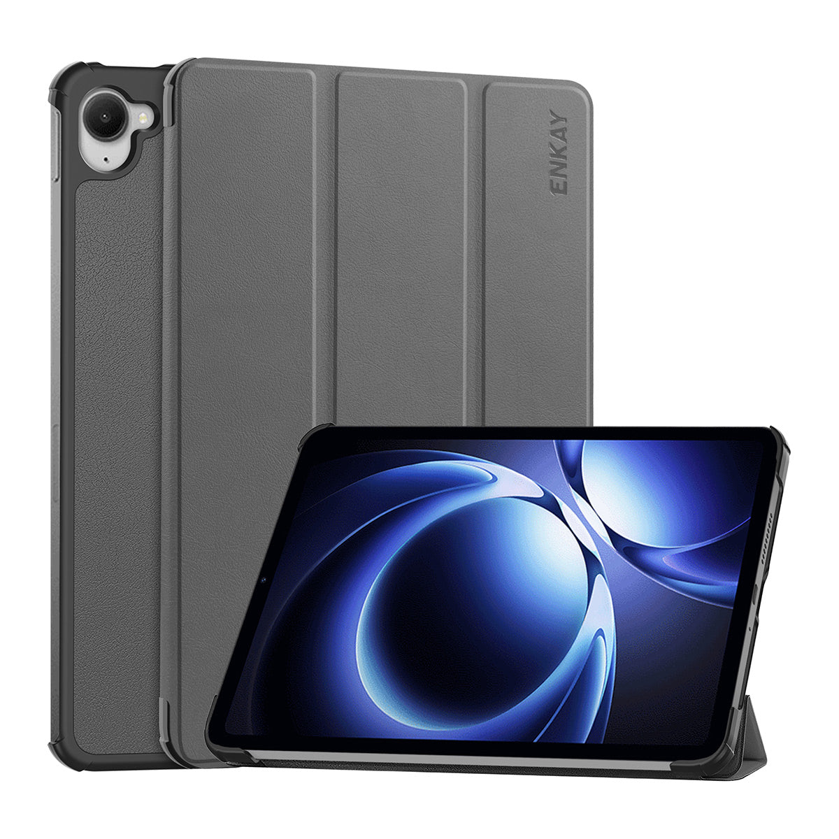 ENKAY HAT PRINCE For Xiaomi Pad Mini / Redmi K Pad Trifold Stand Cover   PU Leather+PC Tablet Case