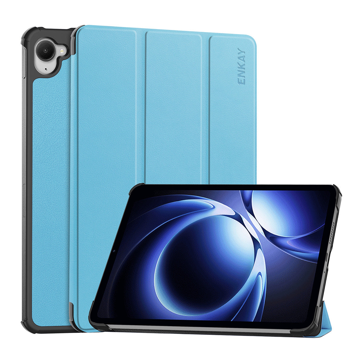 ENKAY HAT PRINCE For Xiaomi Pad Mini / Redmi K Pad Trifold Stand Cover   PU Leather+PC Tablet Case