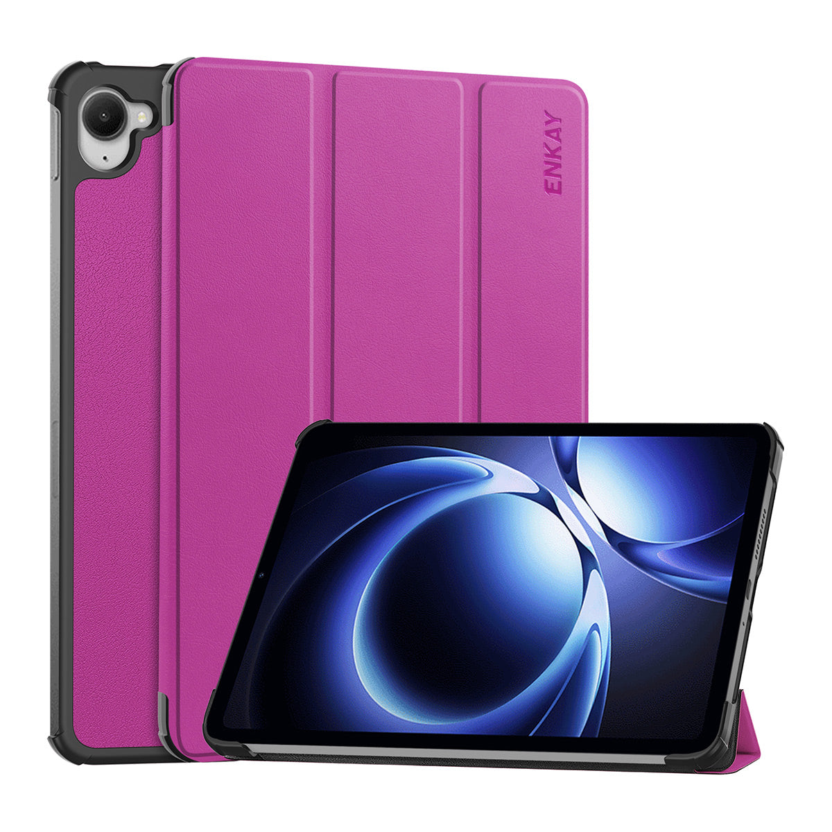 ENKAY HAT PRINCE For Xiaomi Pad Mini / Redmi K Pad Trifold Stand Cover   PU Leather+PC Tablet Case