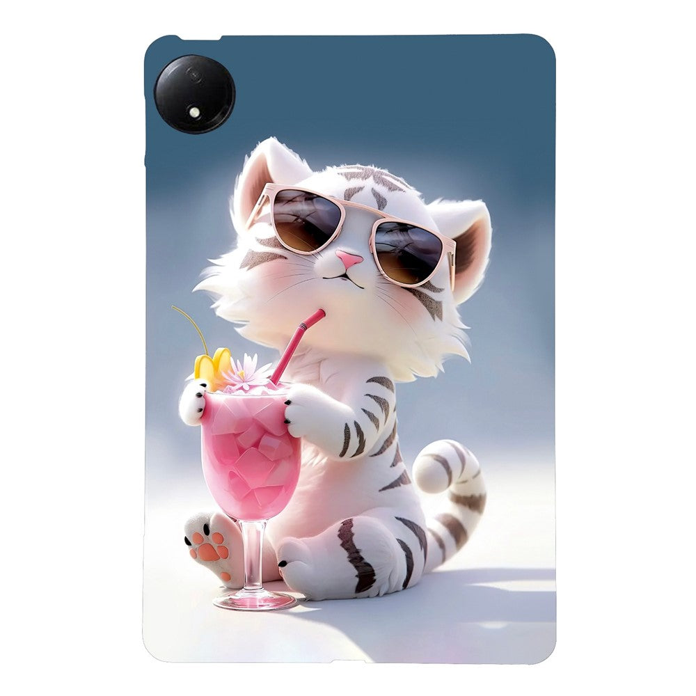For Xiaomi Redmi Pad SE 4G 8.7 inch Case Pattern Printing Slim Soft TPU Tablet Cover