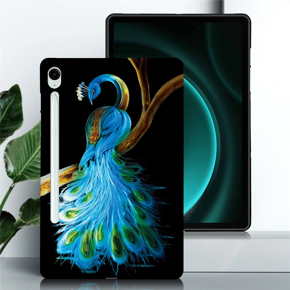 Tablet Cover til Samsung Galaxy Tab S9 FE / S9 Mønsterprintet Slankt Blødt TPU Cover