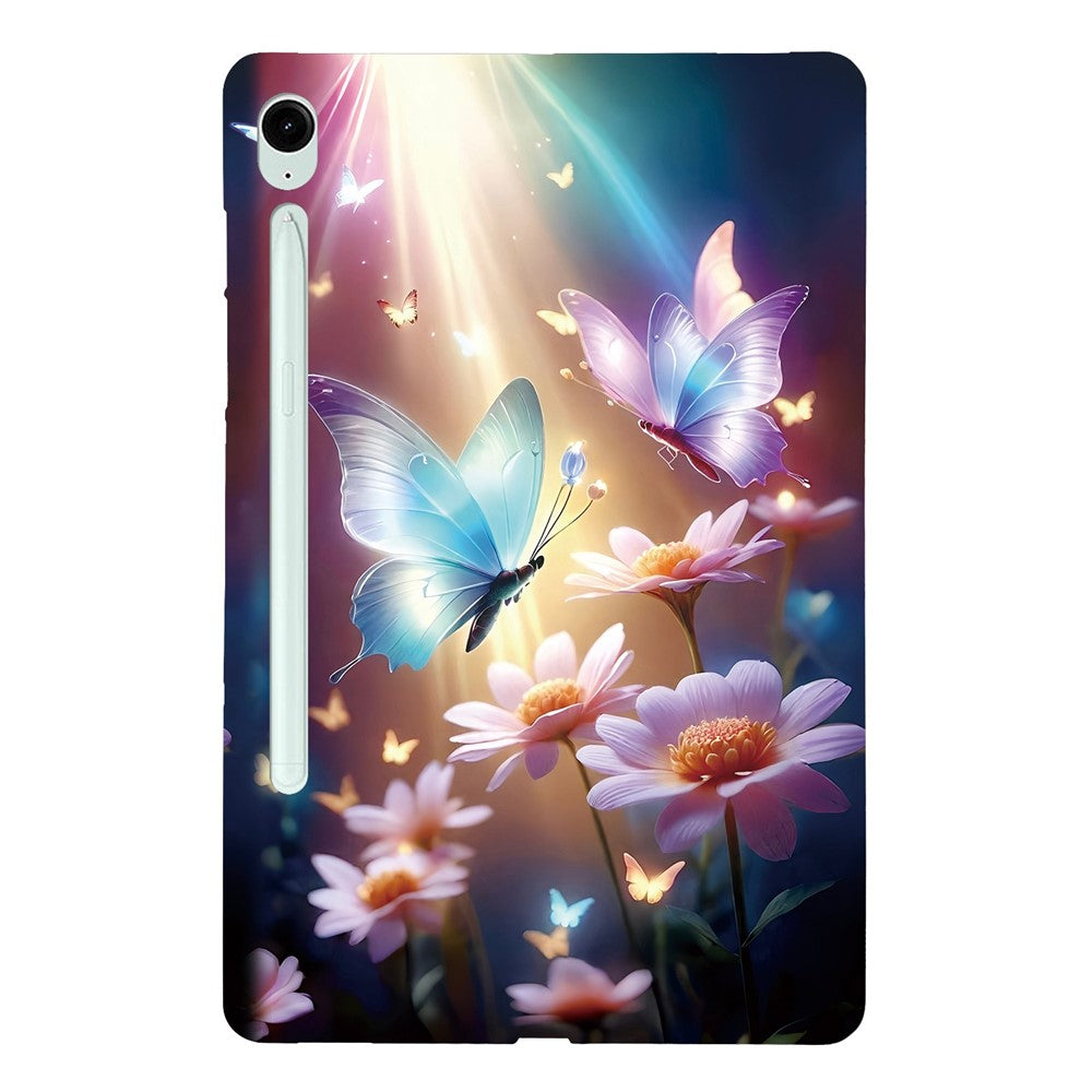 Tablet Cover til Samsung Galaxy Tab S9 FE / S9 Mønsterprintet Slankt Blødt TPU Cover