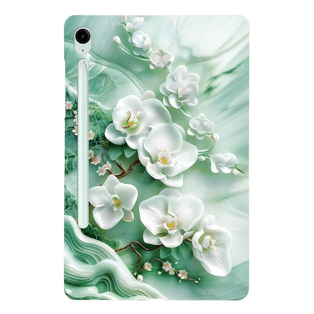 Tablet Cover til Samsung Galaxy Tab S9 FE / S9 Mønsterprintet Slankt Blødt TPU Cover