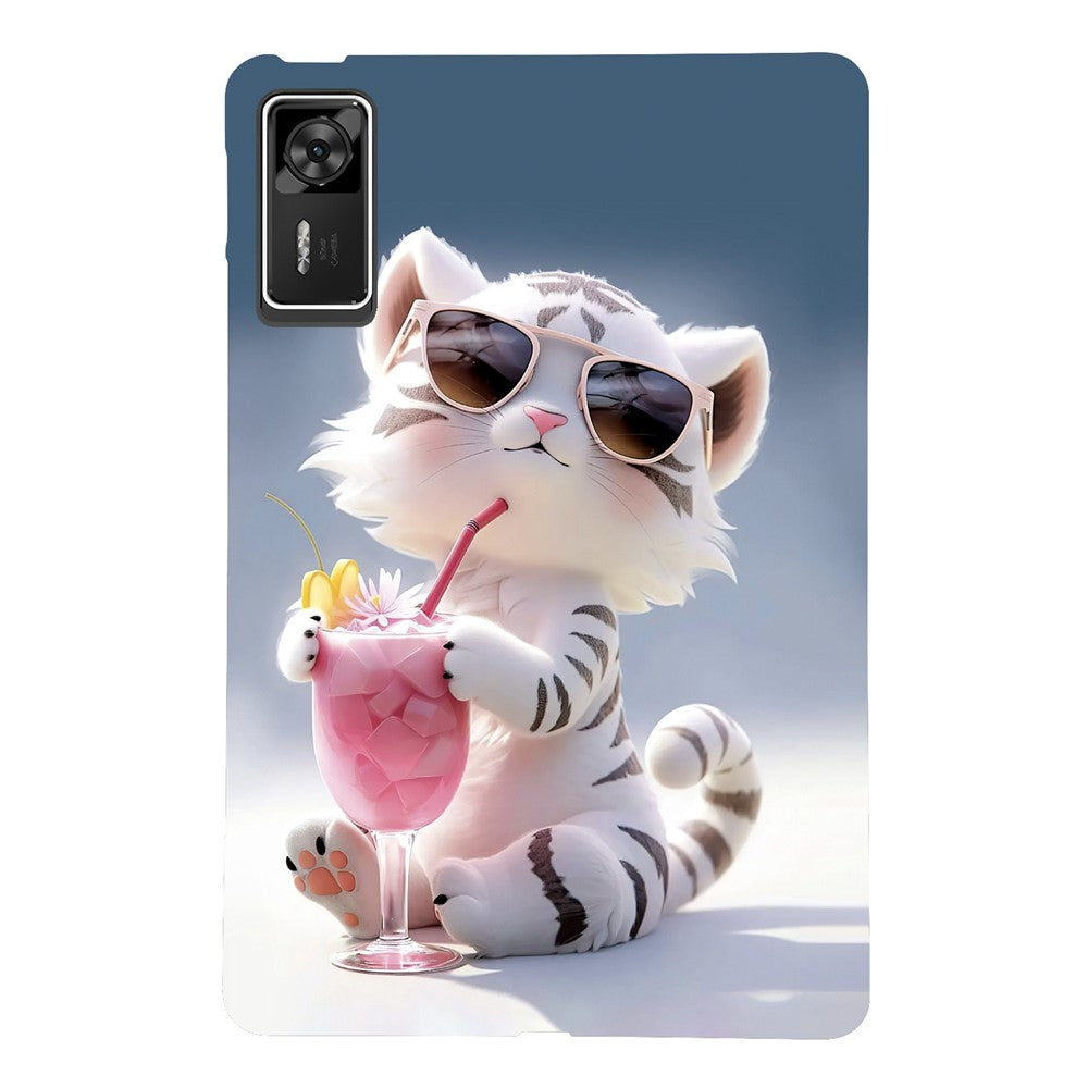 For Lenovo Legion Y700 Gen 4 Case Pattern Printing Slim Soft TPU Tablet Cover