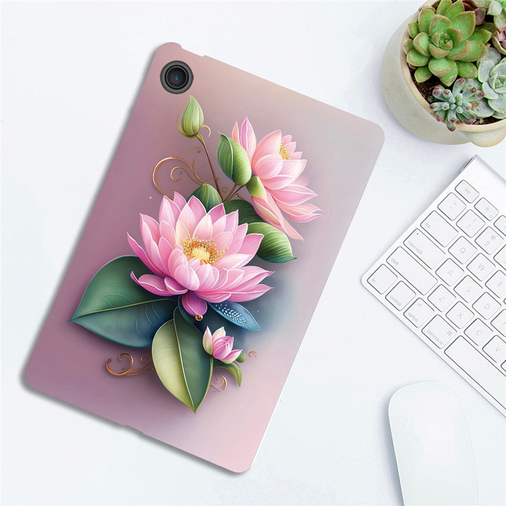 For Lenovo Tab 10.1 (2025) TB311XU  /  Zhaoyang K10C Case Pattern Printing Slim Soft TPU Tablet Cover