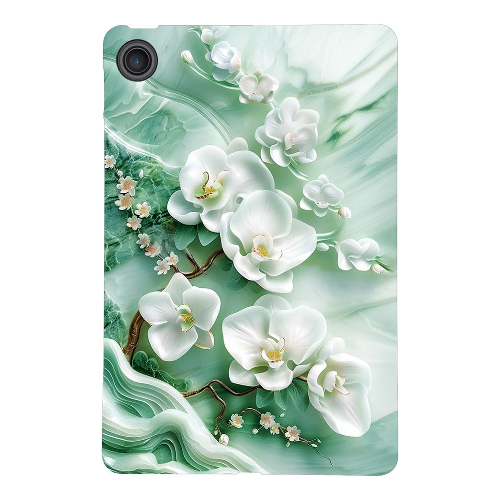 For Lenovo Tab 10.1 (2025) TB311XU  /  Zhaoyang K10C Case Pattern Printing Slim Soft TPU Tablet Cover