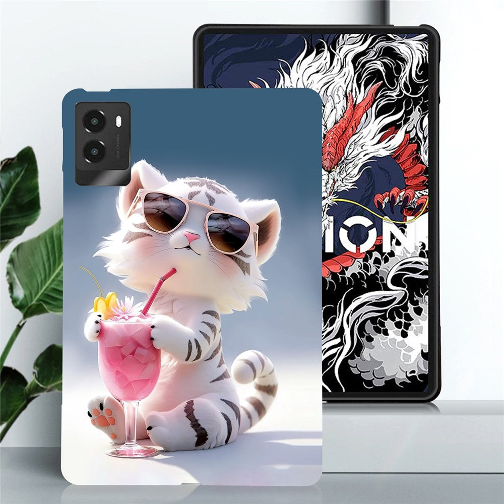 For Lenovo Legion Y700 (2025) Case Pattern Printing Slim Soft TPU Tablet Cover