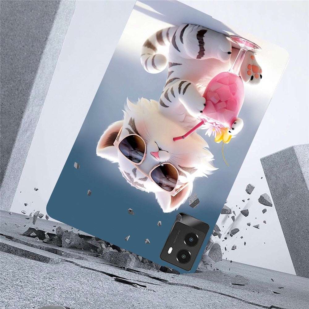 For Lenovo Legion Y700 (2025) Case Pattern Printing Slim Soft TPU Tablet Cover
