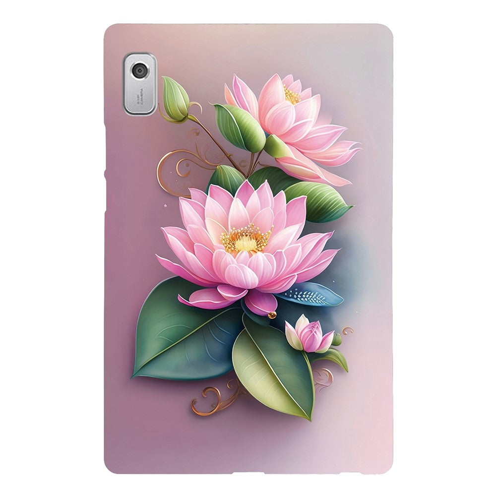 Lenovo Tab M9 TB-310FU Fodral Mönster Tryck Slim Mjukt TPU Surfplatta Skal