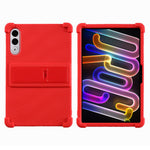 For Lenovo Xiaoxin Pad Pro GT / Yoga Tab 11.1 Case Adjustable Kickstand Silicone Tablet Protective Cover
