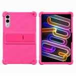 For Lenovo Xiaoxin Pad Pro GT / Yoga Tab 11.1 Case Adjustable Kickstand Silicone Tablet Protective Cover