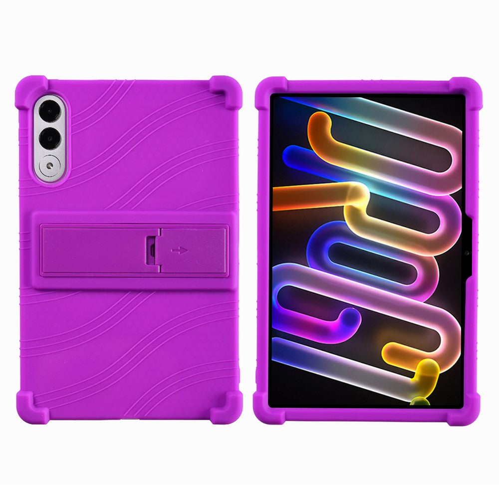 For Lenovo Xiaoxin Pad Pro GT / Yoga Tab 11.1 Case Adjustable Kickstand Silicone Tablet Protective Cover