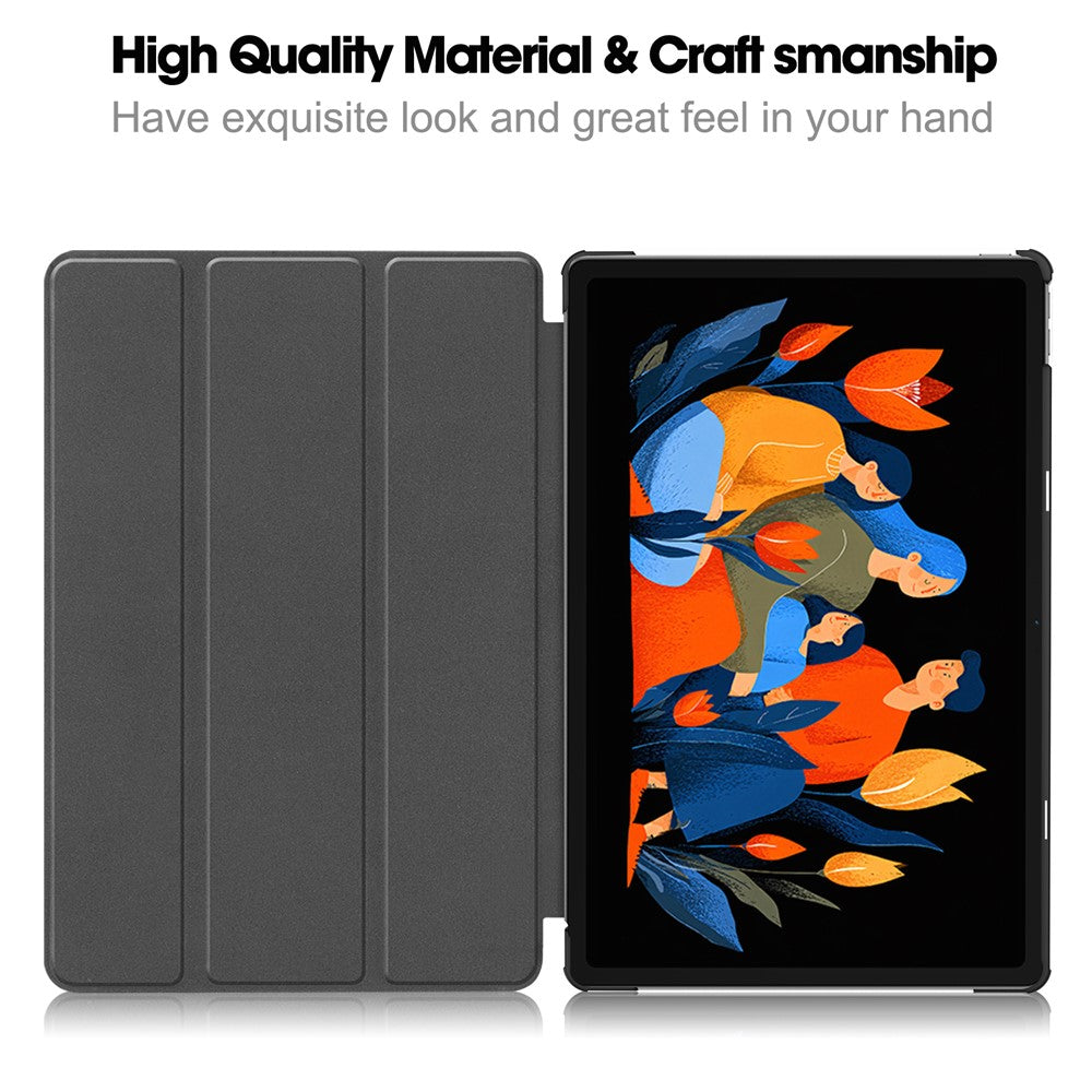 For Lenovo Xiaoxin Pad 2025 12.1 inch Case Anti-Drop Leather Stand Tablet Cover