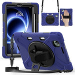For Xiaomi Pad Mini / Redmi K Pad Kickstand Case TPU PC Silicone Tablet Cover with Shoulder Strap