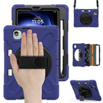For Xiaomi Pad Mini / Redmi K Pad Kickstand Case TPU PC Silicone Tablet Cover with Shoulder Strap