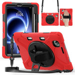 For Xiaomi Pad Mini / Redmi K Pad Kickstand Case TPU PC Silicone Tablet Cover with Shoulder Strap