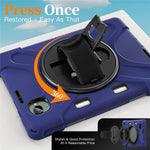 For Xiaomi Pad Mini / Redmi K Pad Case TPU + PC + Silicone Kickstand Anti Drop Tablet Cover