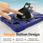 For Xiaomi Pad Mini / Redmi K Pad Case TPU + PC + Silicone Kickstand Anti Drop Tablet Cover