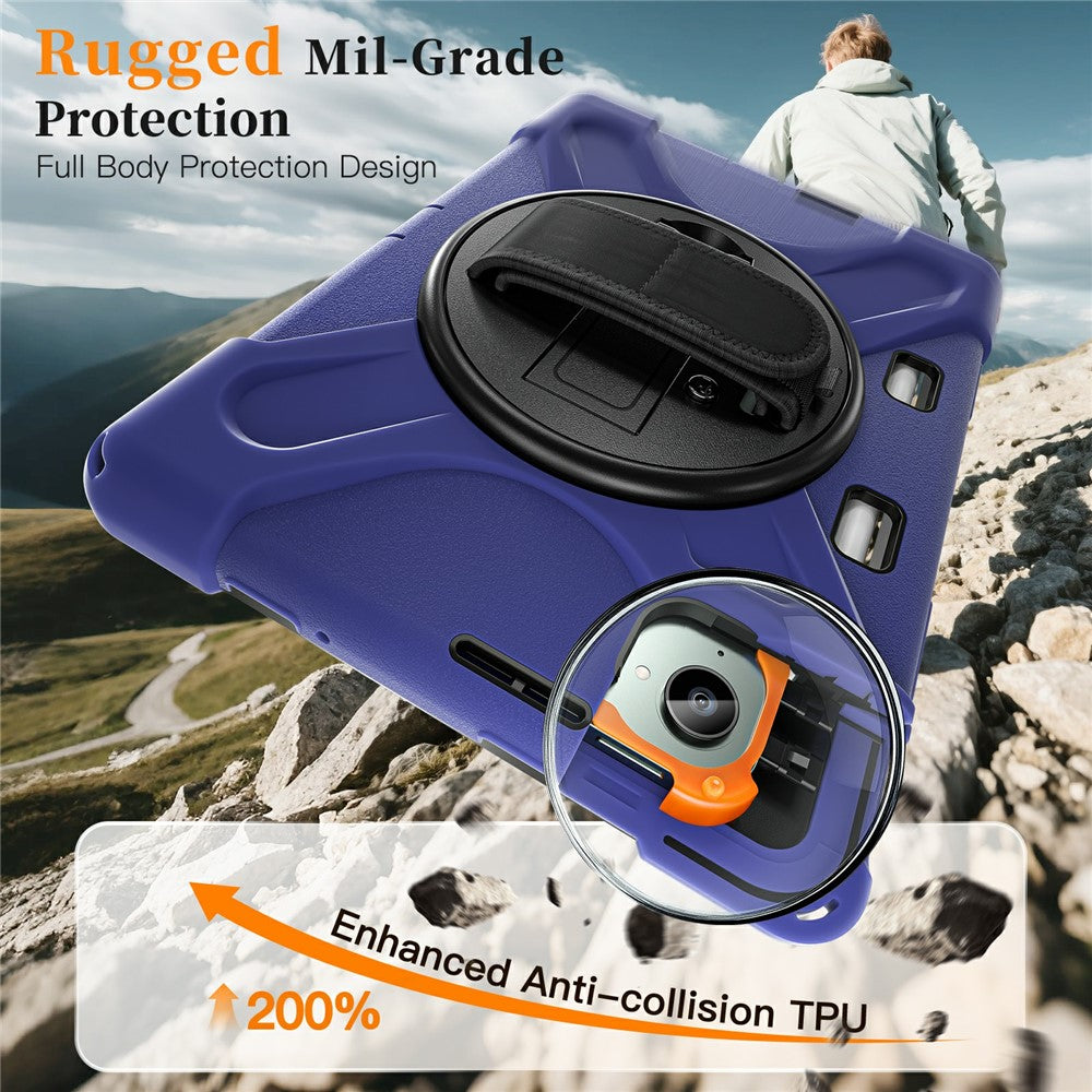 For Xiaomi Pad Mini / Redmi K Pad Case TPU + PC + Silicone Kickstand Anti Drop Tablet Cover