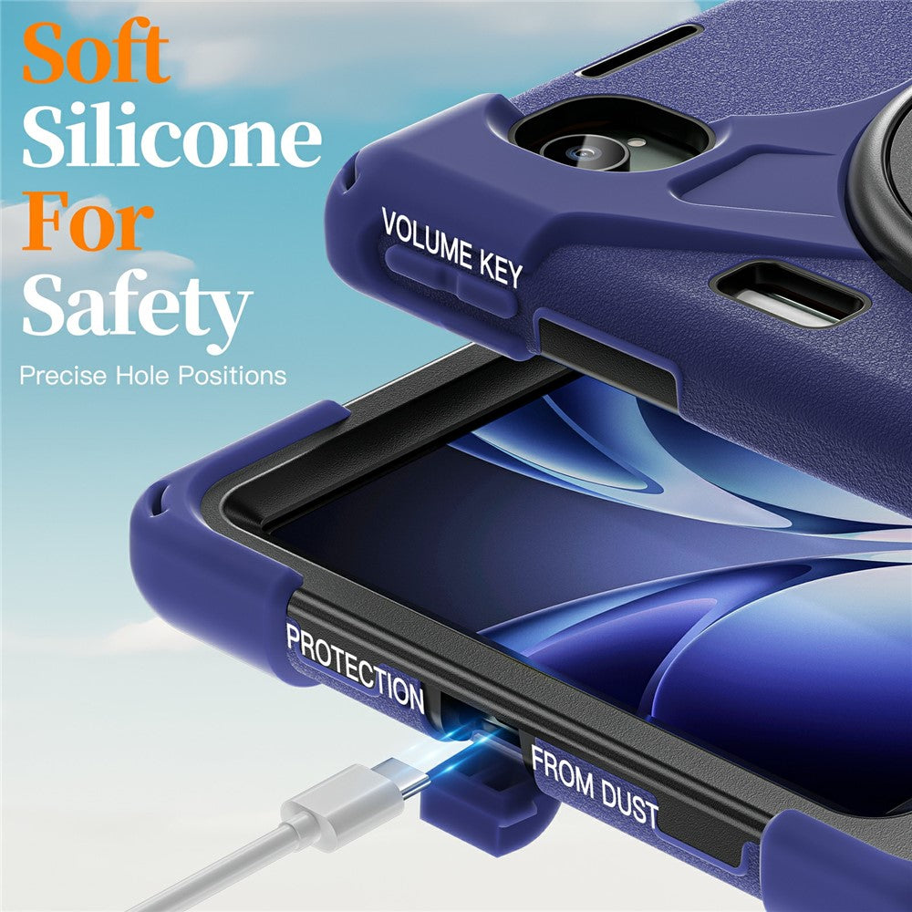 For Xiaomi Pad Mini / Redmi K Pad Case TPU + PC + Silicone Kickstand Anti Drop Tablet Cover