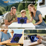 For Xiaomi Pad Mini / Redmi K Pad Case TPU + PC + Silicone Kickstand Anti Drop Tablet Cover