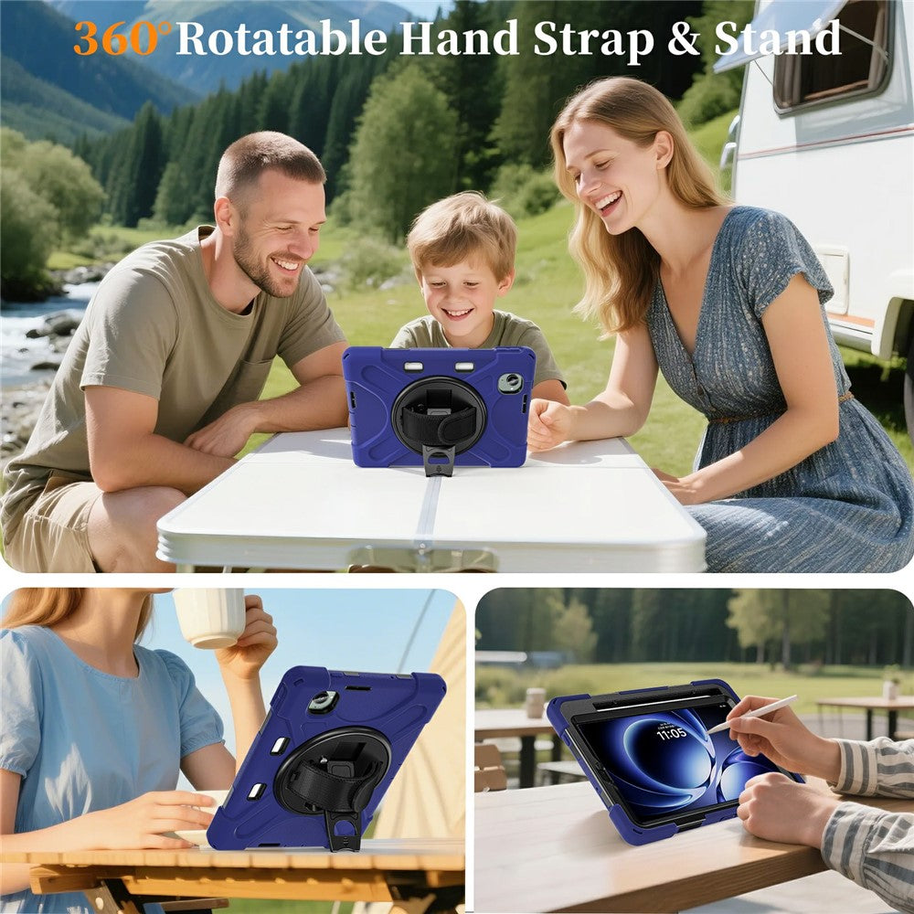 For Xiaomi Pad Mini / Redmi K Pad Case TPU + PC + Silicone Kickstand Anti Drop Tablet Cover