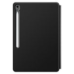 Til Samsung Galaxy Tab S10 FE+ magnetisk flydende Bluetooth-kompatibelt tastatur (russisk) + tabletetui i læder