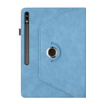 Tabletcover til Samsung Galaxy Tab S10+ / S9+ / S9 FE+ Roterende Stand Solid Farve PU Læder Cover