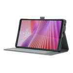 For Lenovo Tab K9 / Tab One Case with Stand Card Holder Cloth Texture Leather Tablet Cover