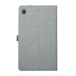 For Lenovo Tab K9 / Tab One Case with Stand Card Holder Cloth Texture Leather Tablet Cover