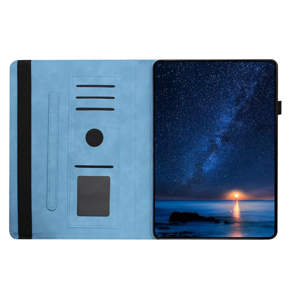 Tabletcover til Samsung Galaxy Tab S10 FE / S9 FE / S9 Roterende stander Ensfarvet PU-lædercover