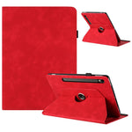 Tabletcover til Samsung Galaxy Tab S10 FE / S9 FE / S9 Roterende stander Ensfarvet PU-lædercover