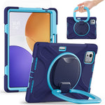 For Xiaomi Pad 7S Pro 12.5  /  6S Pro 12.4 Case Kickstand TPU + PC + Silicone Tablet Cover