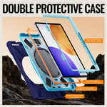 For Xiaomi Pad 7S Pro 12.5  /  6S Pro 12.4 Case Kickstand TPU + PC + Silicone Tablet Cover