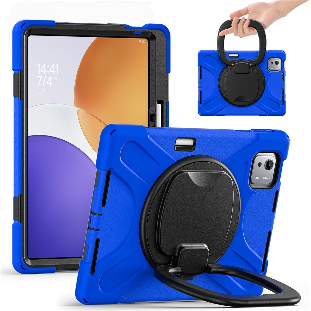 For Xiaomi Pad 7S Pro 12.5  /  6S Pro 12.4 Case Kickstand TPU + PC + Silicone Tablet Cover
