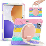 For Xiaomi Pad 7S Pro 12.5  /  6S Pro 12.4 Case Kickstand TPU + PC + Silicone Tablet Cover