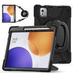 For Xiaomi Pad 7S Pro 12.5  /  6S Pro 12.4 Case with Shoulder Strap TPU + PC + Silicone Kickstand Tablet Cover
