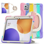 For Xiaomi Pad 7S Pro 12.5  /  6S Pro 12.4 Case with Shoulder Strap TPU + PC + Silicone Kickstand Tablet Cover