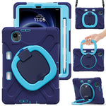 For Xiaomi Pad Mini / Redmi K Pad Case with Shoulder Strap TPU + PC + Silicone Kickstand Tablet Cover